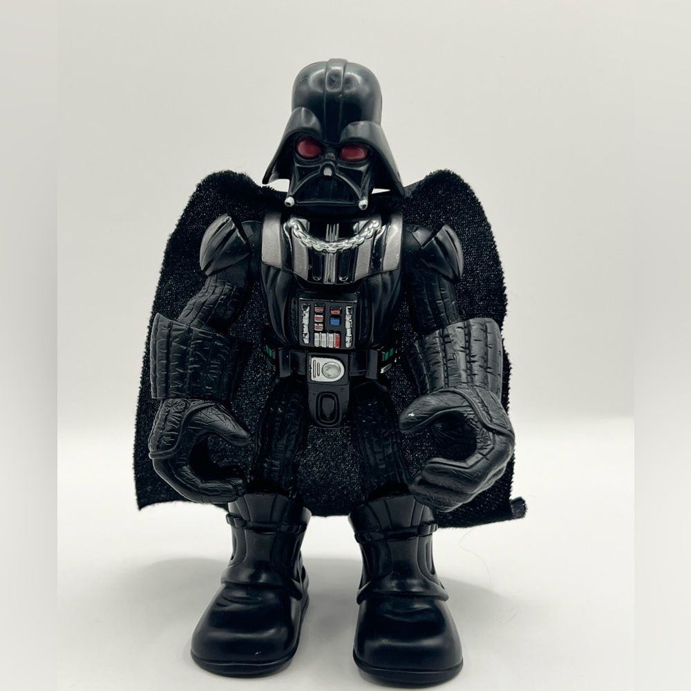 2004 Star Wars Playskool Heroes Jedi Force Darth Vader 7" Action Figure Hasbro